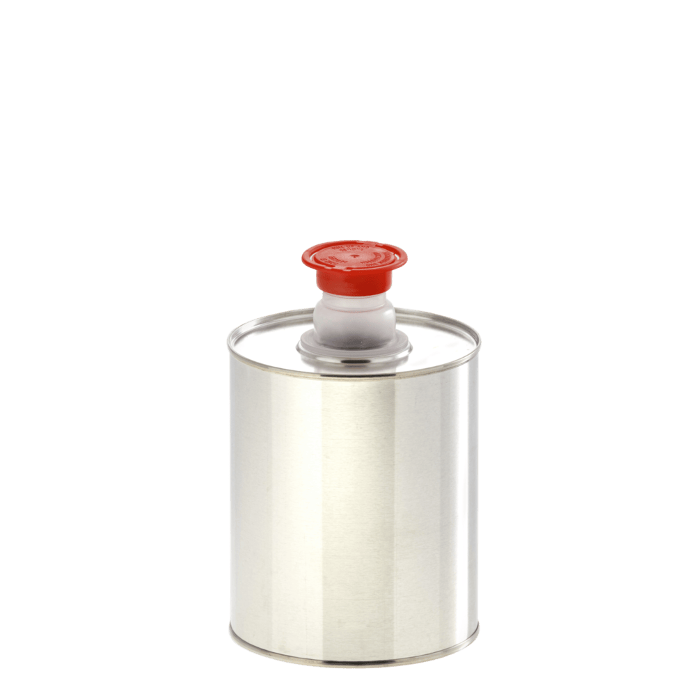 Tin bottles 108/132 1.000 ml pull-out spout 
