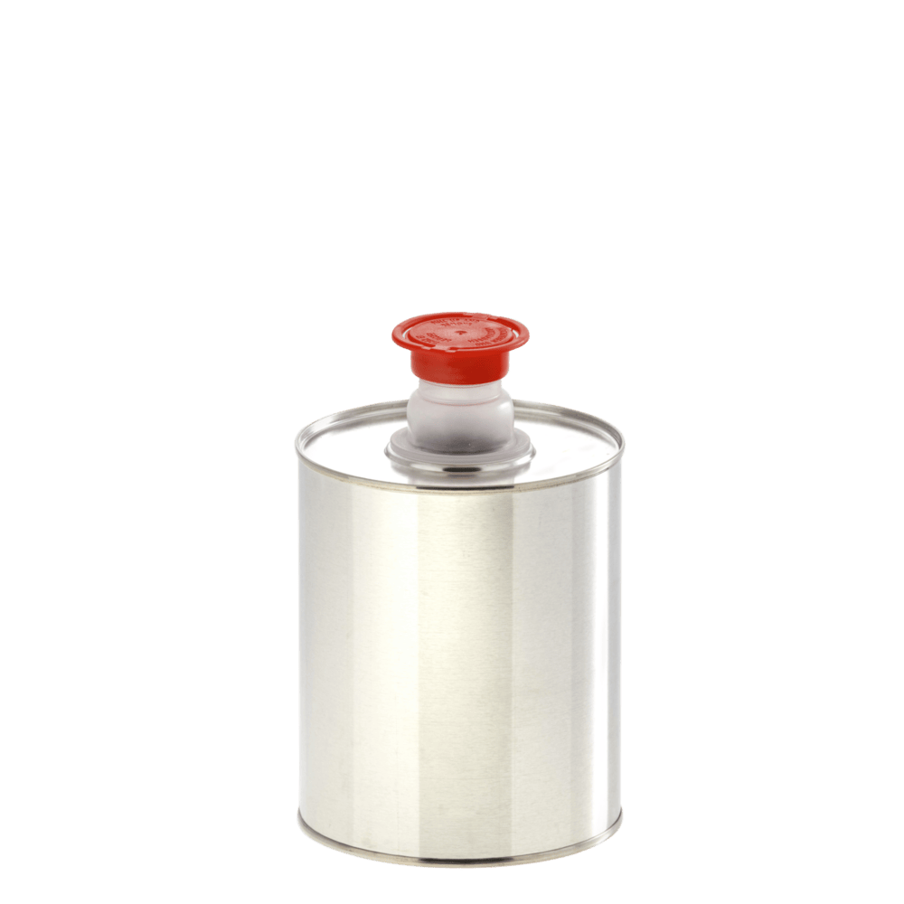 Tin bottles 108/132 1.000 ml pull-out spout