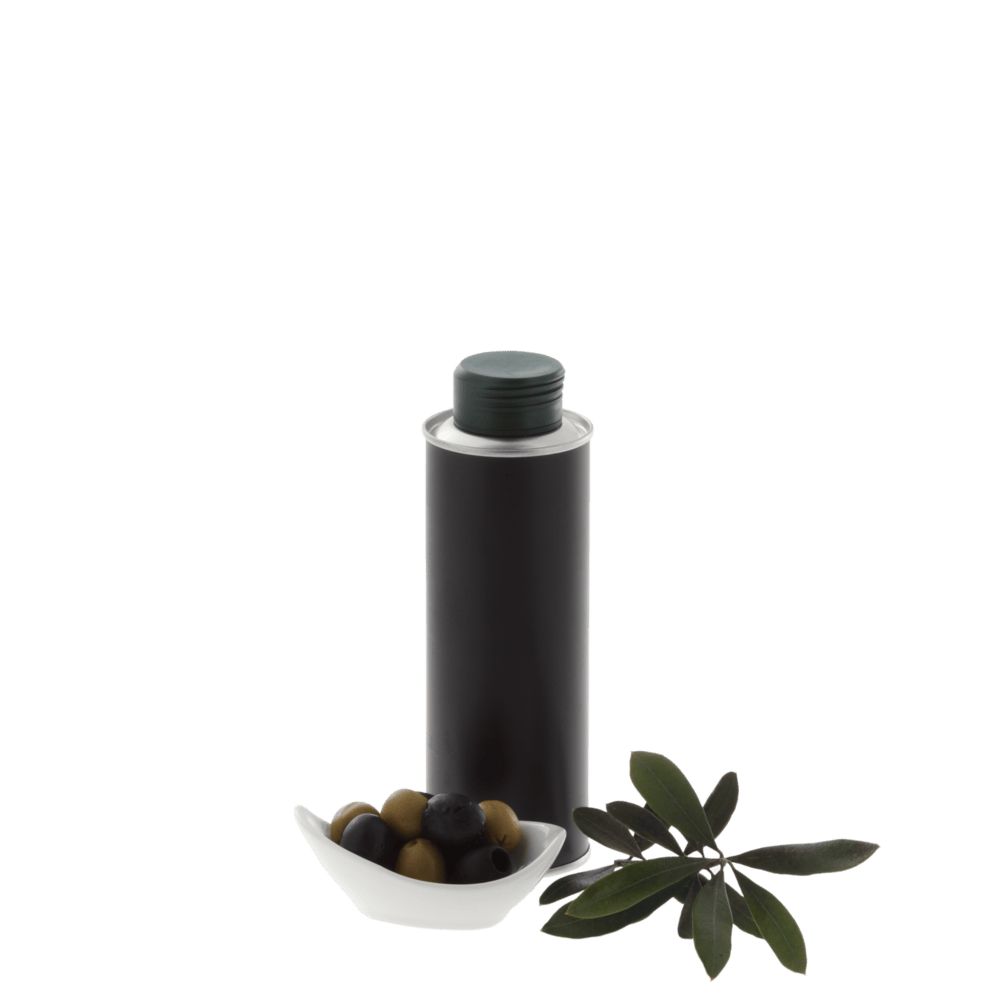 Speiseölflaschen 52/144 schwarz 250 ml