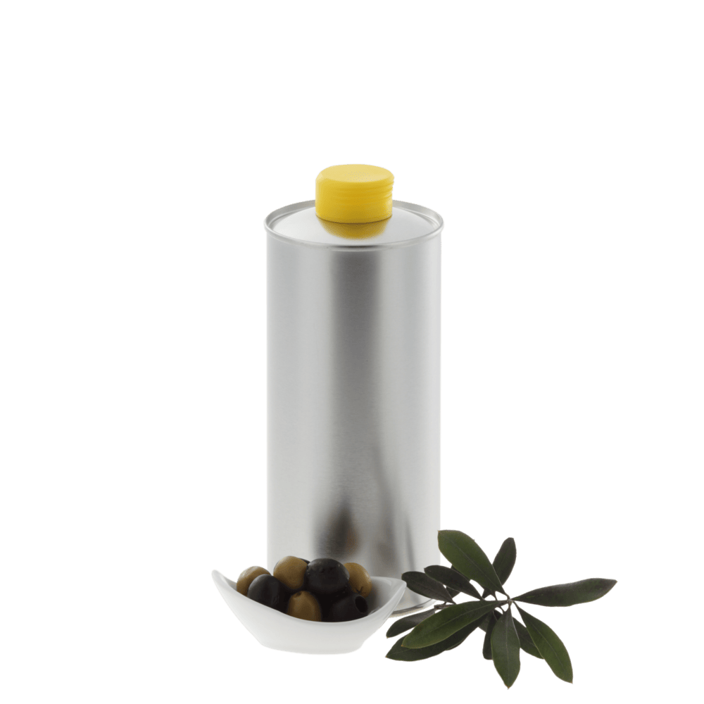 Edible oil bottles 80/178 silver 750 ml