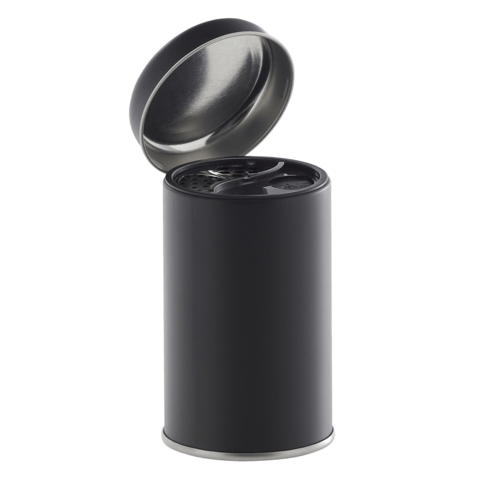 Spice shaker cans 56/90 black 175 ml