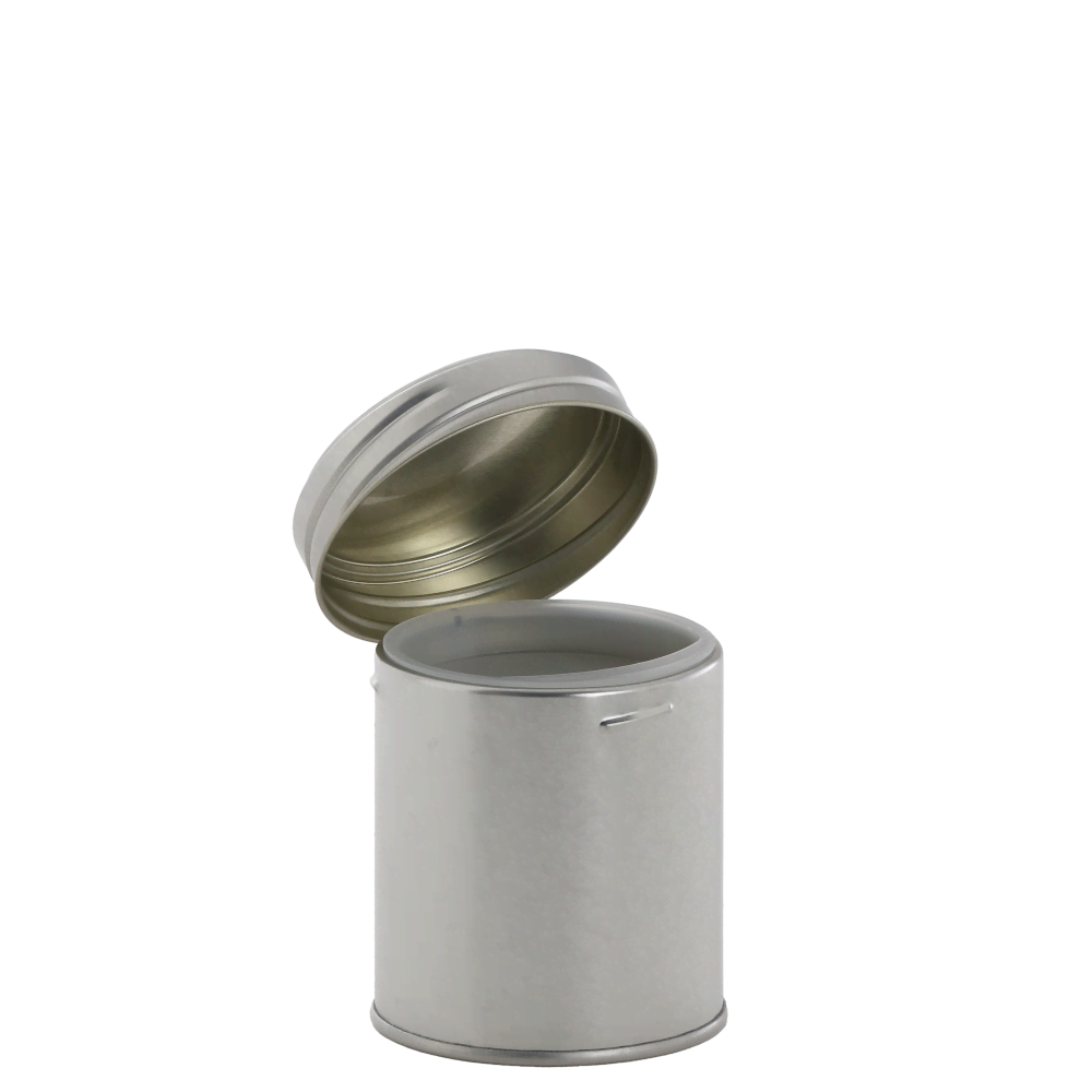 Schraubdeckeldose 63/70 silber 175 ml BPA-NI