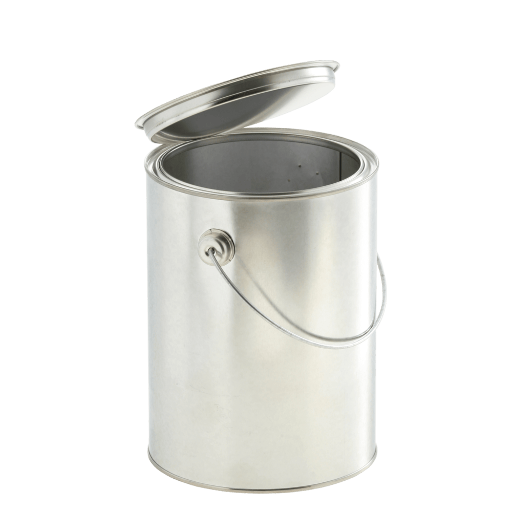Lever-lid pails 140/188 2.500 ml with handle