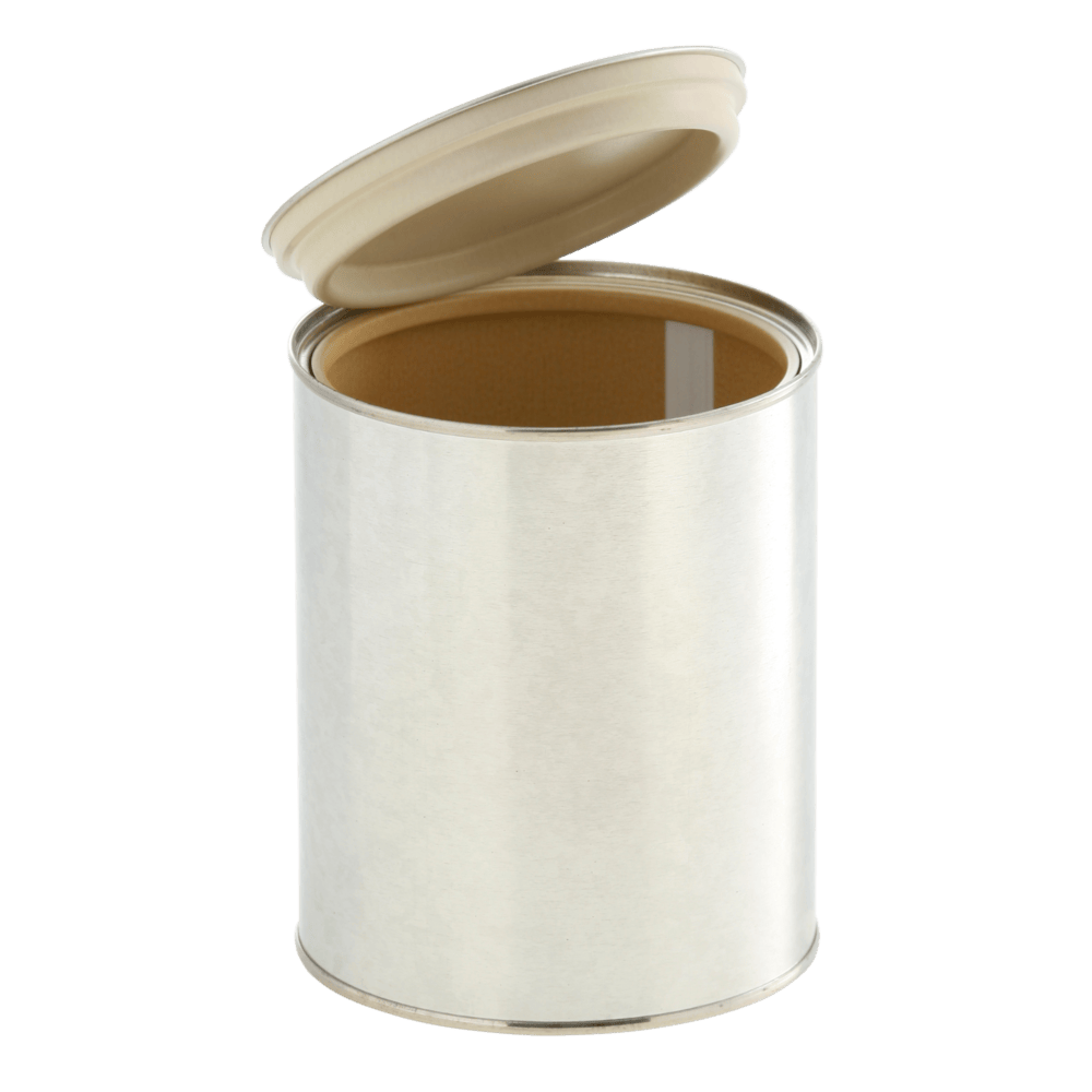Lever-lid cans 108/132 inside coated & stackable 1.000 ml