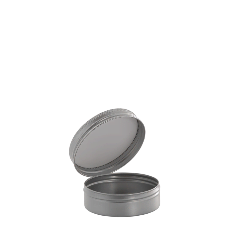 Alu Schraubdeckeldosen 48/15 25 ml BPA-NI mit eingeklebtem Liner