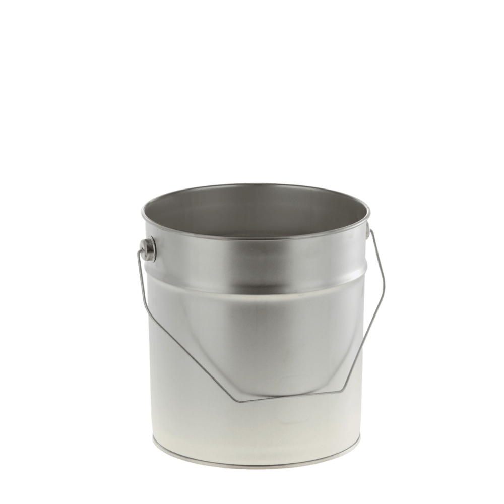 Metal pails 5 litre without lid