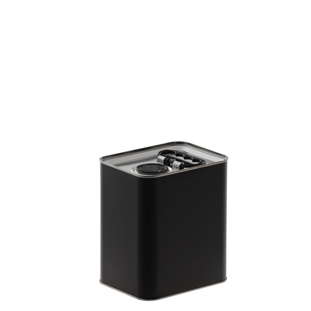 Edible oil canisters black 3 litre 