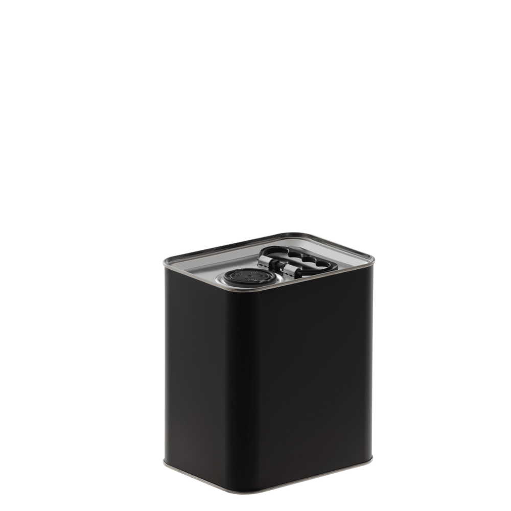 Edible oil canisters black 3 litre