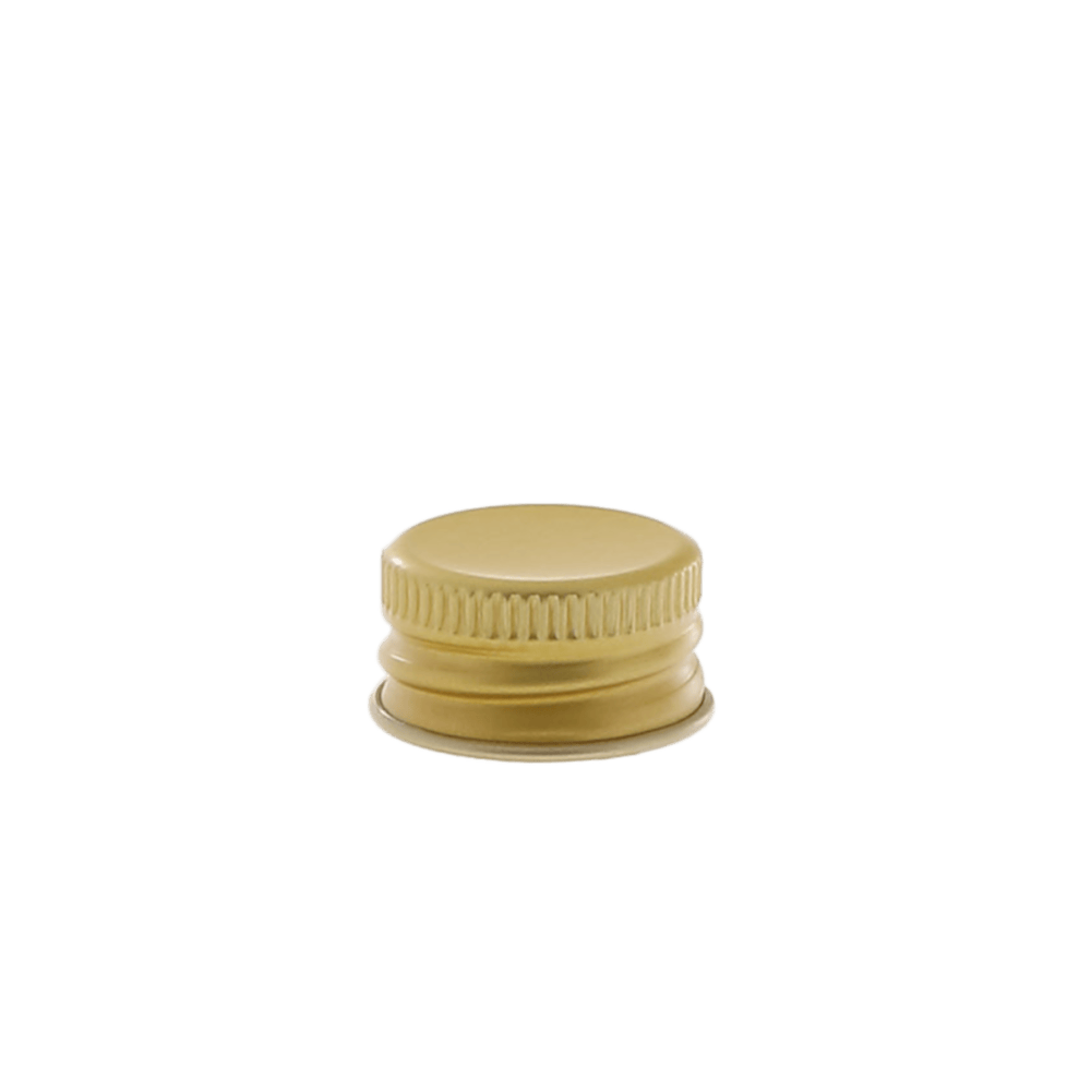 Alu screw caps 20 mm gold