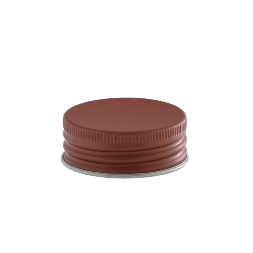 Alu screw caps 43 mm bronze H=16mm