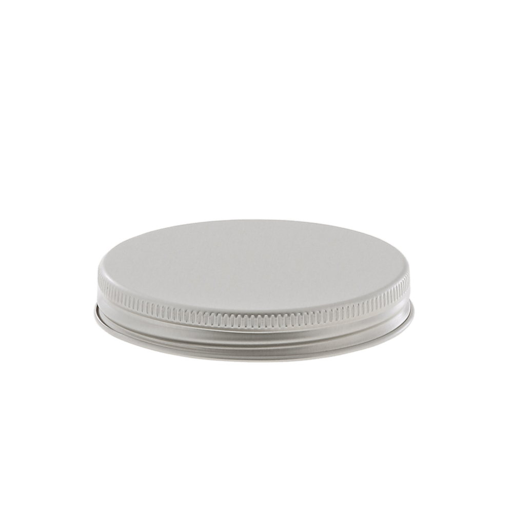 Alu screw caps 70 mm silver