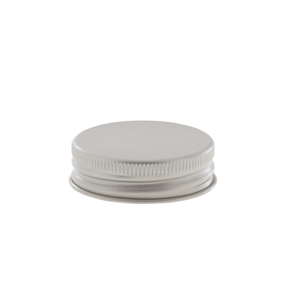 Alu screw caps 42 mm silver H=13mm