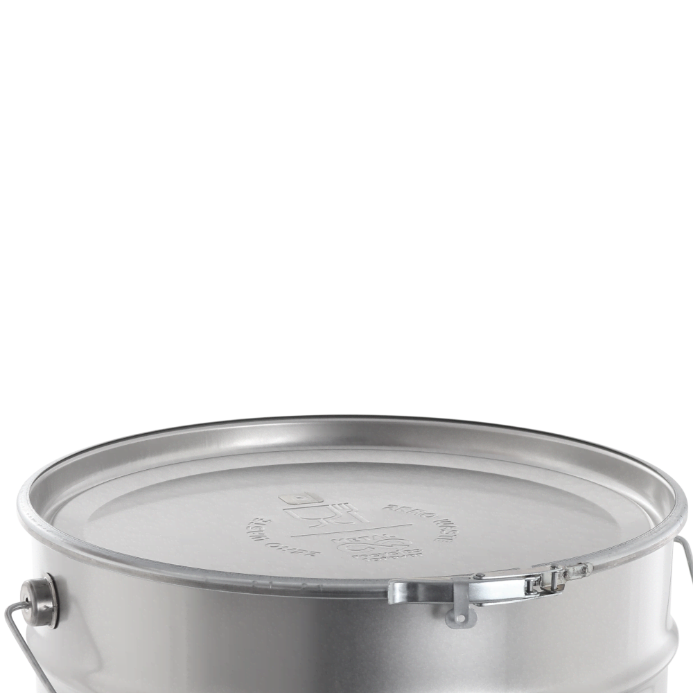 Eimer-Deckel 328 mm Entlüftungsloch und Zero Waste Prägung 