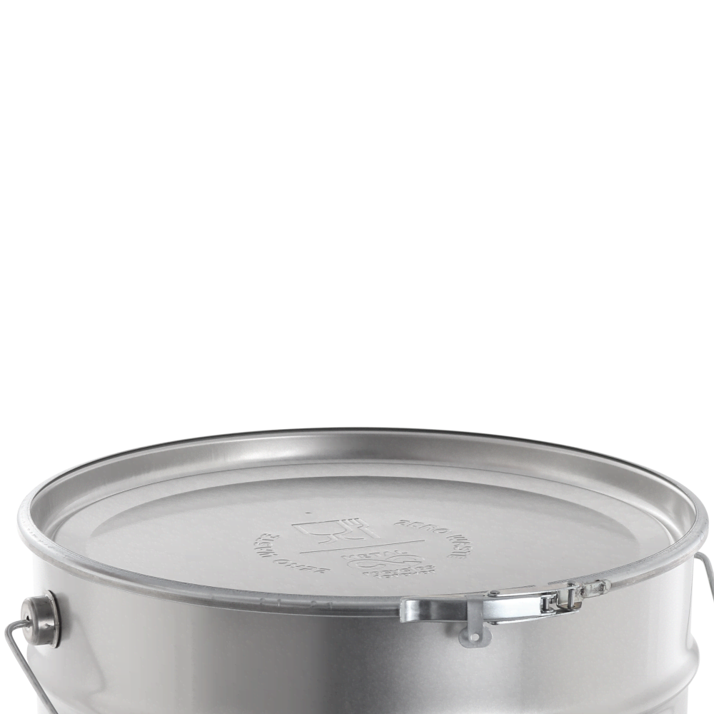 Pail lids 328 mm zero waste embossing and vent hole