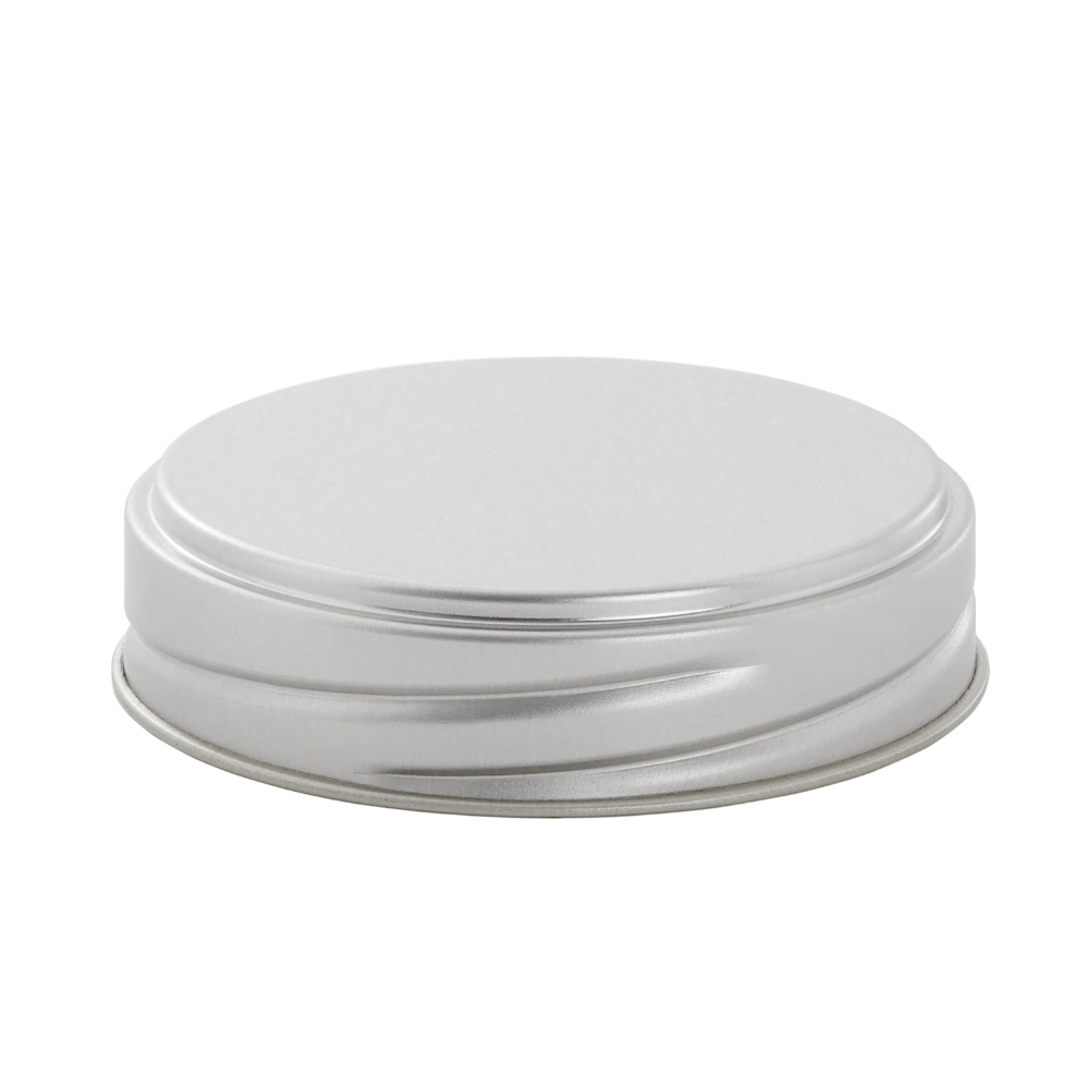 Schraubdeckel 63 mm silber stapelbar