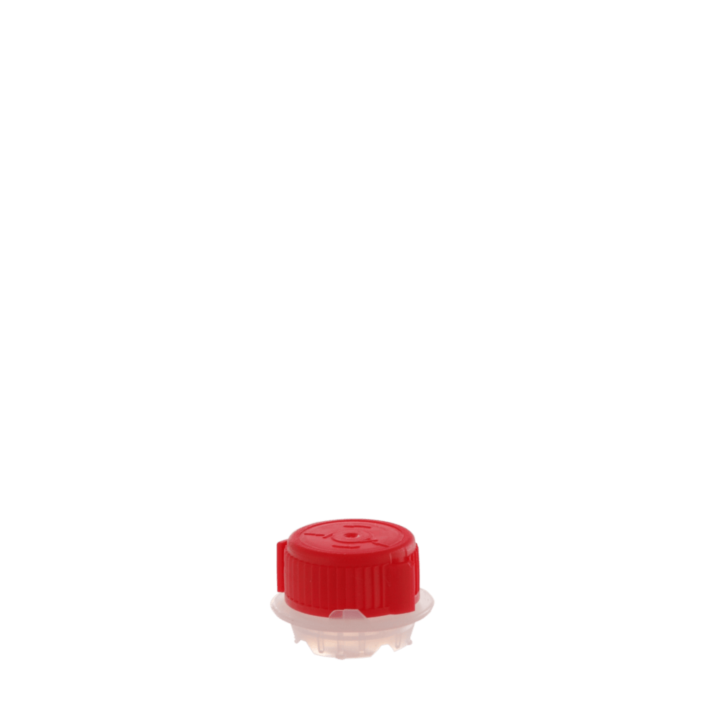 Closures 24 mm red child-proof lock