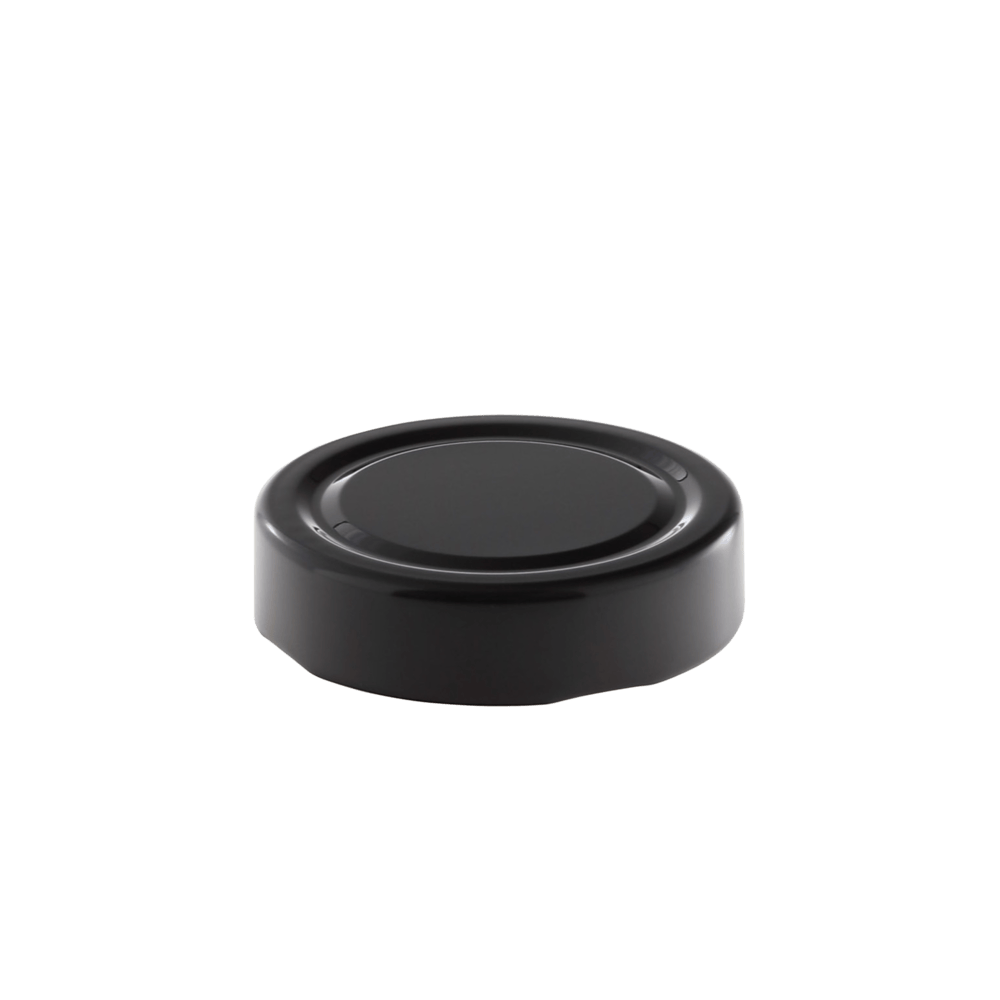 Deep twist-off lid 58 mm black