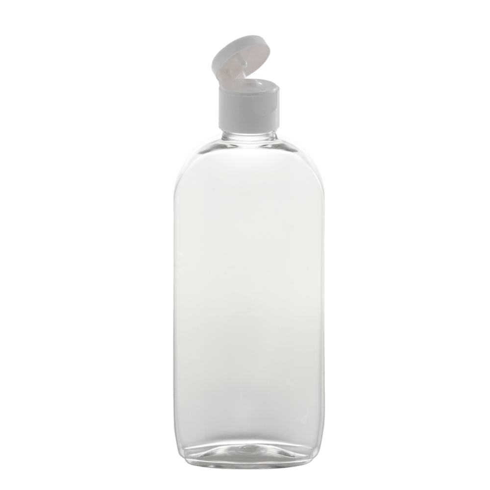 PET bottle "Dutch Oval" 250 ml with FlipTops