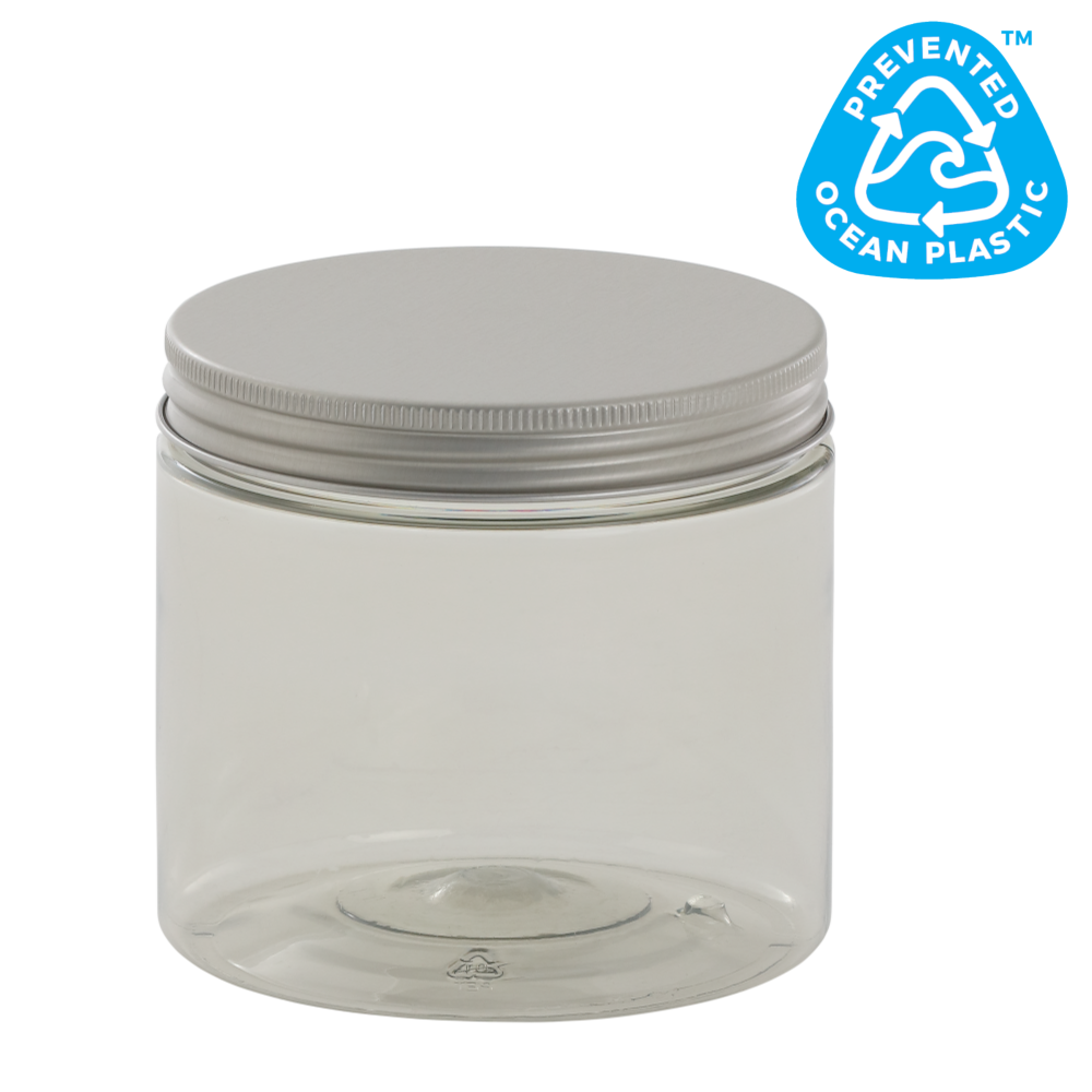 RPET PCR jars "SC 100" 600 ml