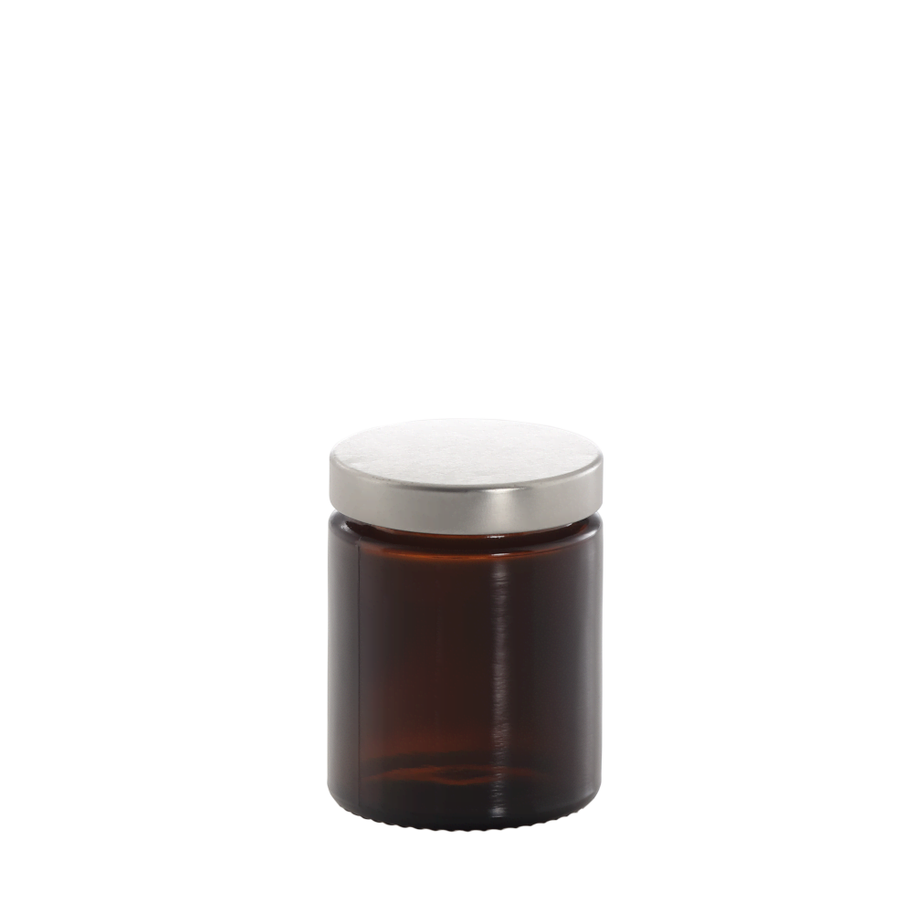 Amber glass jar 100 ml