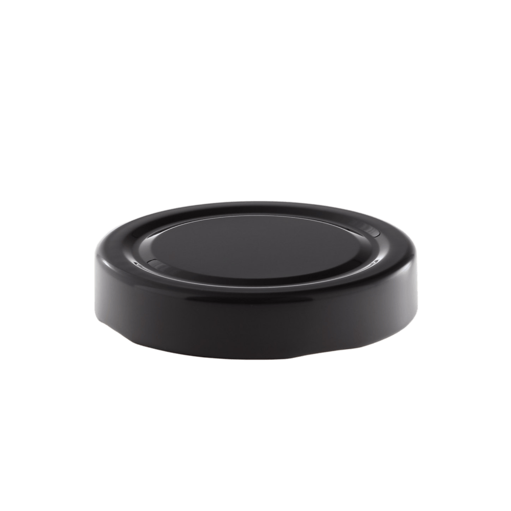 Deep twist-off lid 66 mm black